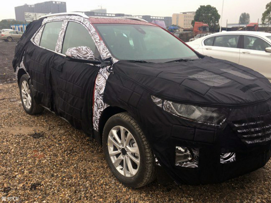 Suspected domestic Chevrolet new generation Equinox road test exposure