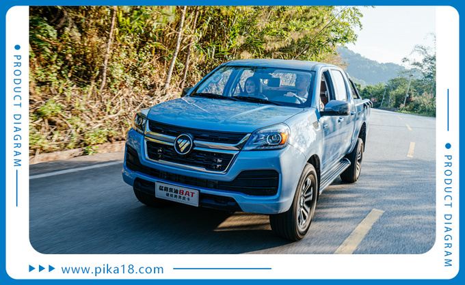 Test drive Futian New Conqueror's first 100,000-class diesel 8AT pickup truck in China-Figure 10